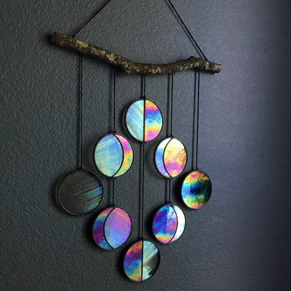 Decor Mirror Art-Rainbow-Moon