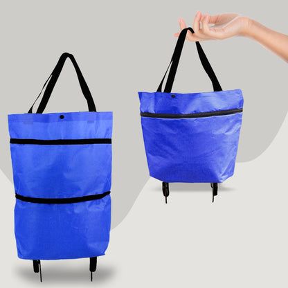 Products 2 in 1 Foldable Shopping Cart
