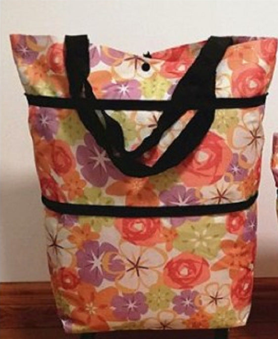 Products 2 in 1 Foldable Shopping Cart