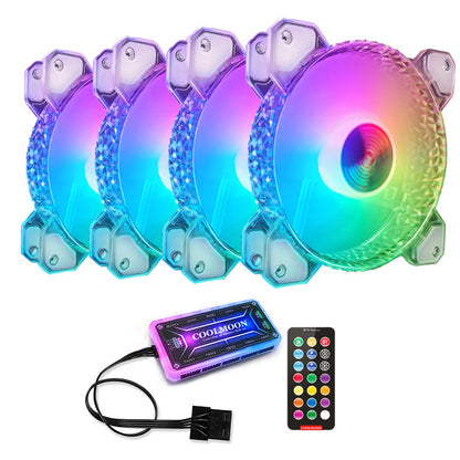 Cool Diamond Rgb Fan 12Cm Silent