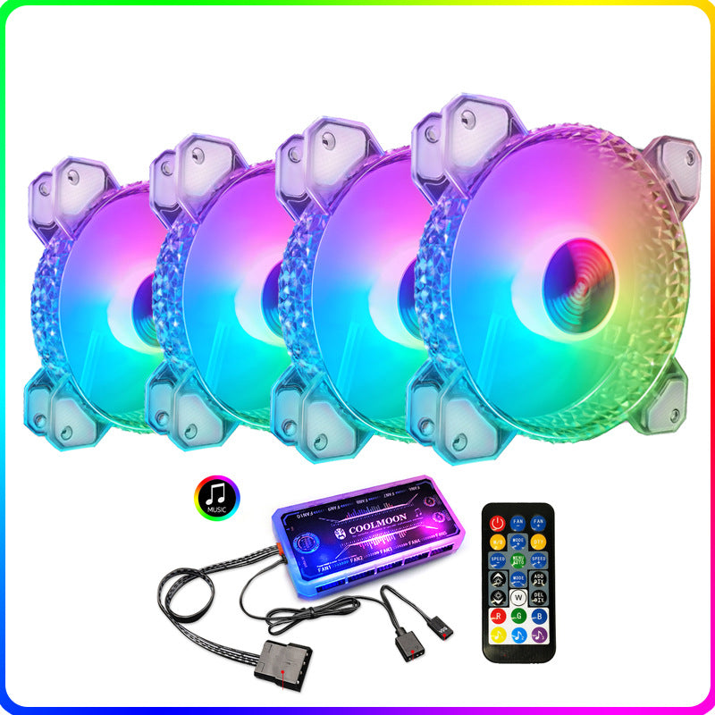 Cool Diamond Rgb Fan 12Cm Silent