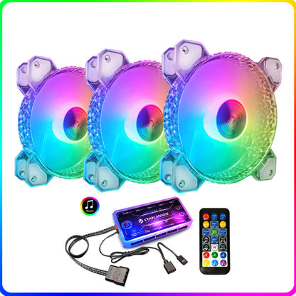 Cool Diamond Rgb Fan 12Cm Silent