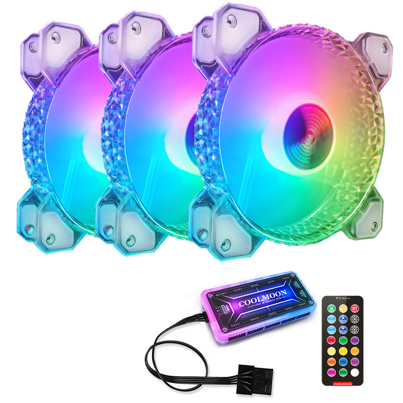 Cool Diamond Rgb Fan 12Cm Silent