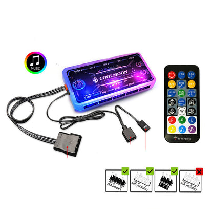 Cool Diamond Rgb Fan 12Cm Silent