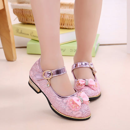 Children's Leather Shoes Princess