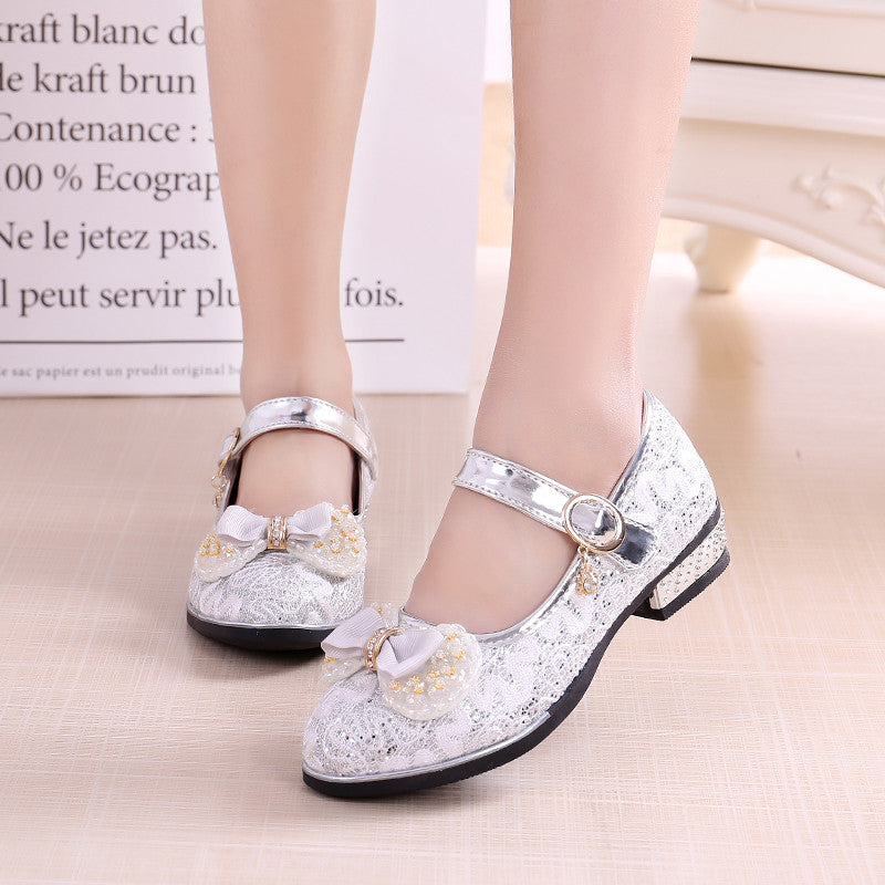 Children's Leather Shoes Princess