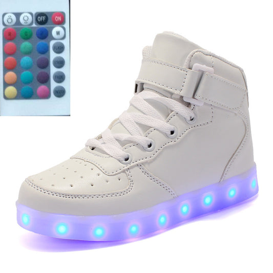 High-top LED Luminous Shoes Remote Control