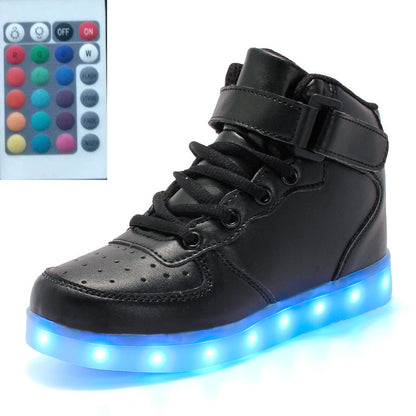 High-top LED Luminous Shoes Remote Control