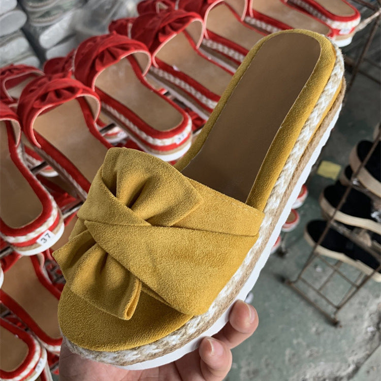 Butterfly Dew Toe, Hemp Rope, Muffin And Flip Flop