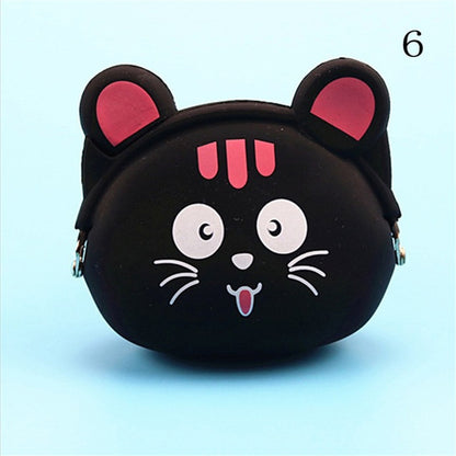 Lovely Girls Silicone coin bags