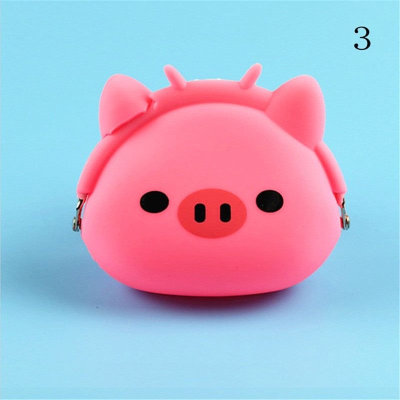 Lovely Girls Silicone coin bags