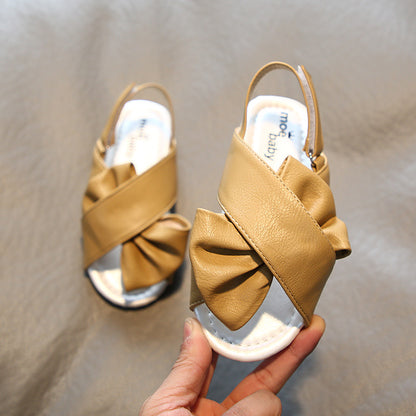 Soft Sole Fashion 1-3 Years Old Bow Princess