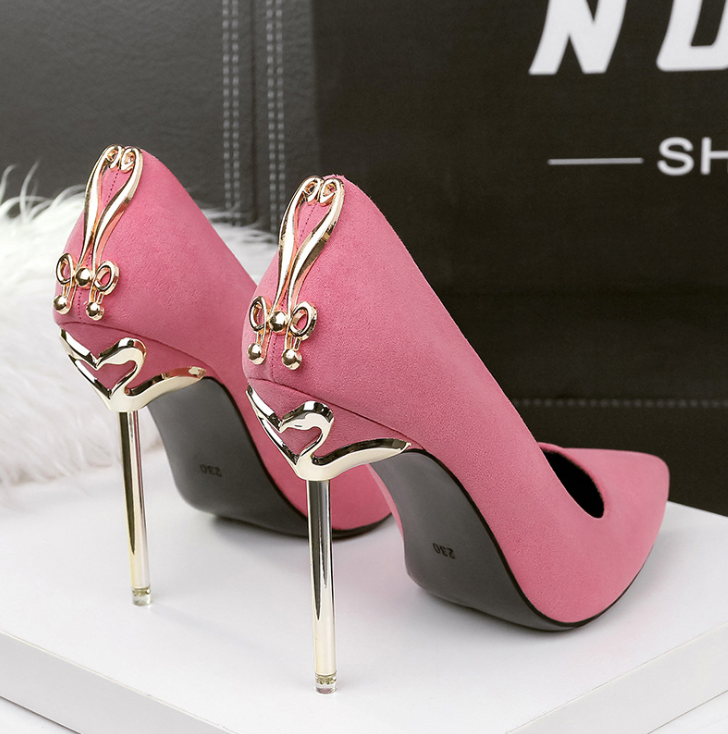 Women's fashion pointed high heels