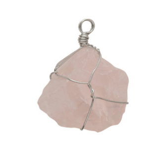 Natural stone pendant