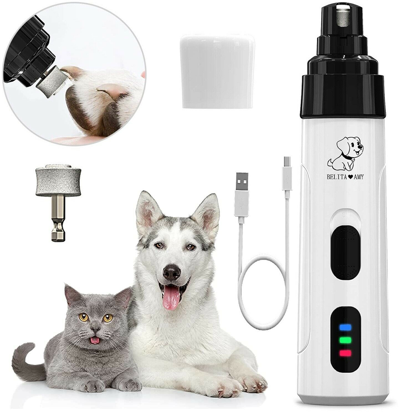 Pet Dog Cat Nail, Care Clipper Electric Kit