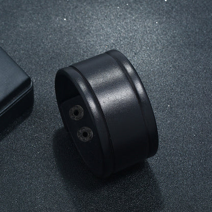 Men's Punk Leather Bracelet