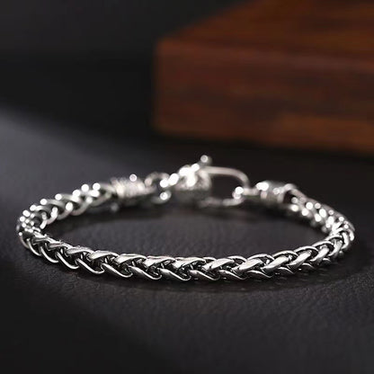 Retro Six Character WBone Bracelet ords