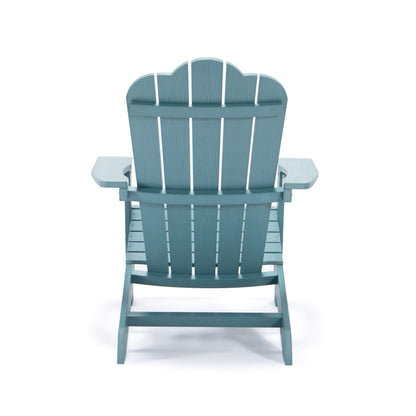 TALE Adirondack Chair Backyard Outdoor Furniture Painted Seating With Cup Holder All-Weather And Fade-Resistant Plastic Wood Ban Amazon - Catch And Ship