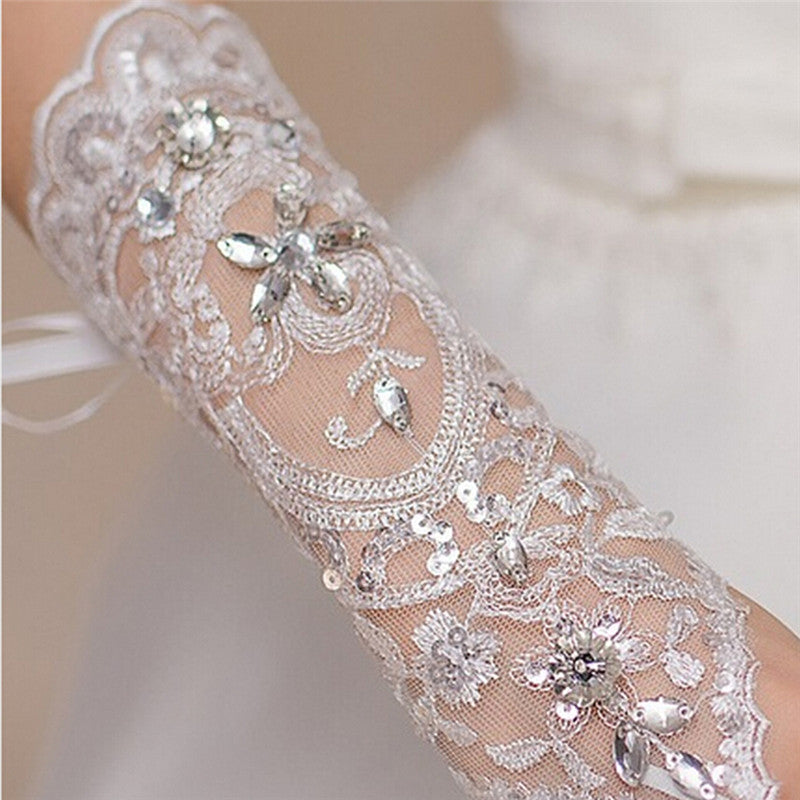 Wedding dress gloves