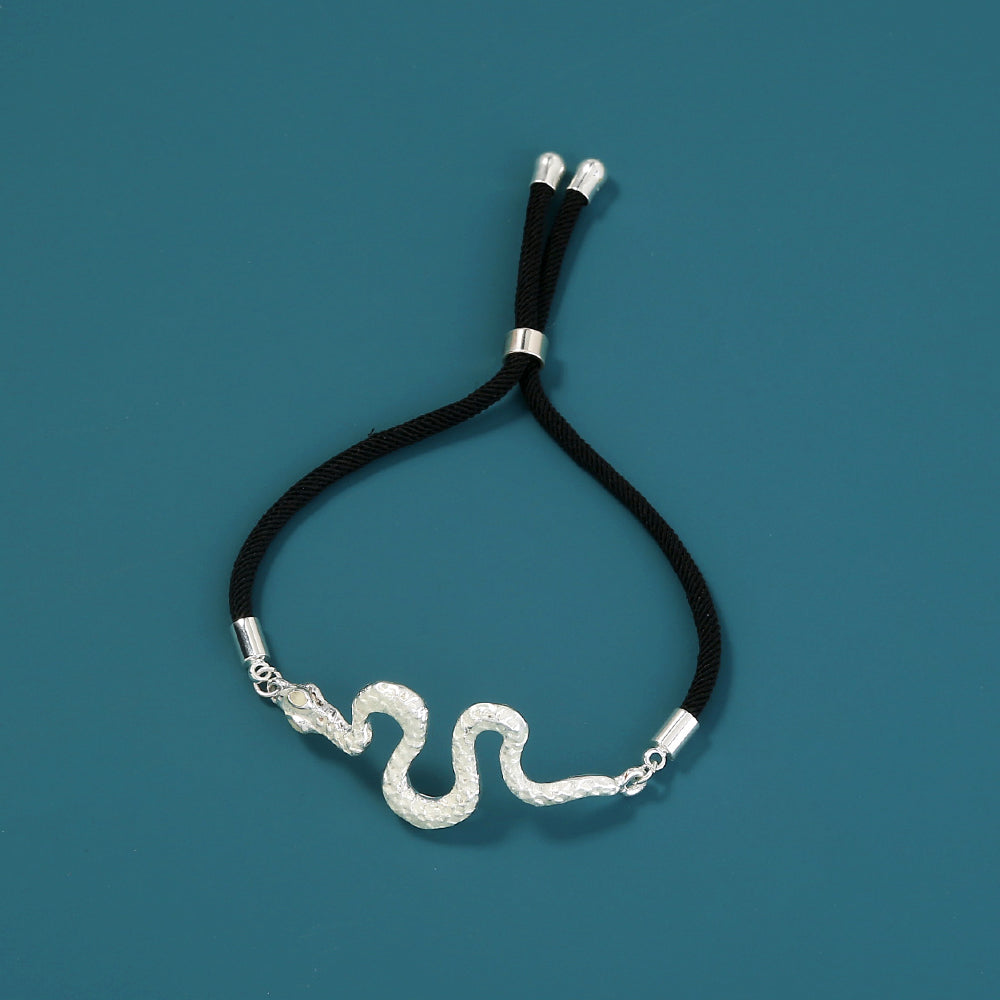 Silver Snake, glow-in-the-dark