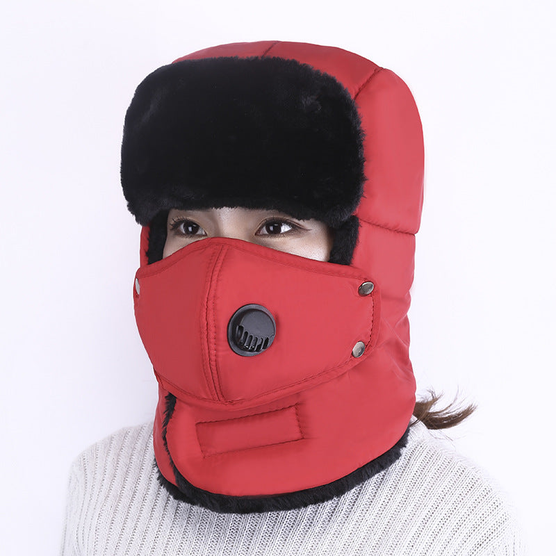 Ear windproof Lei Feng hat