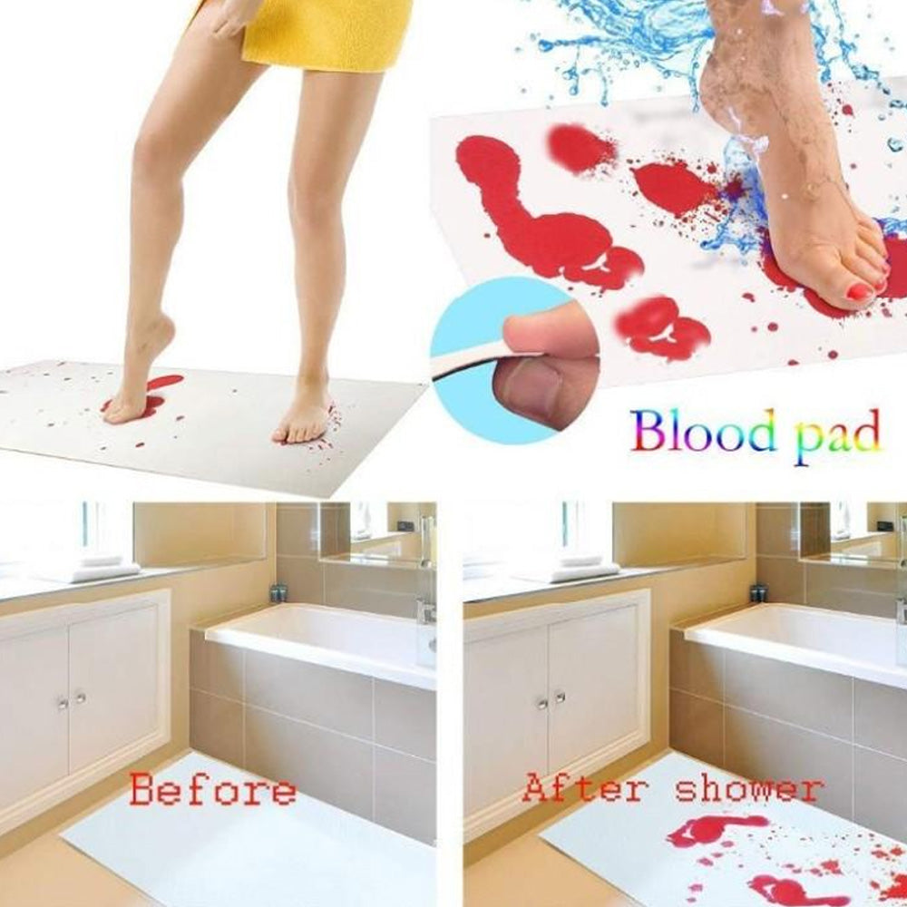 Color Changing Quality Doormat Blood Novelty Bathroom Mat - Catch And Ship