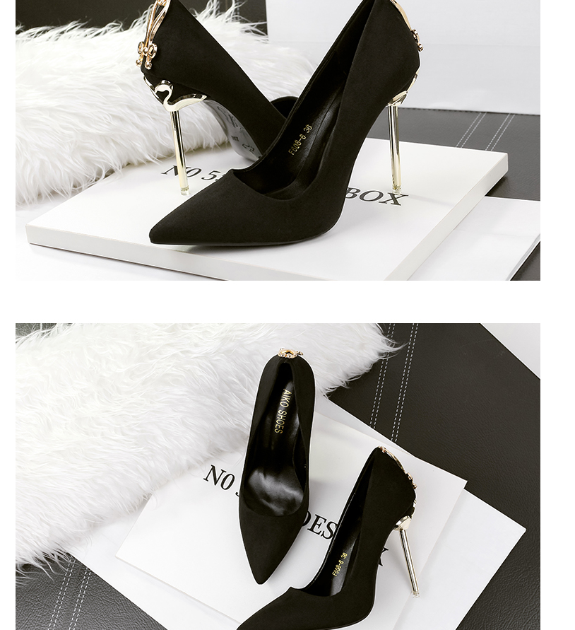 Women's fashion pointed high heels