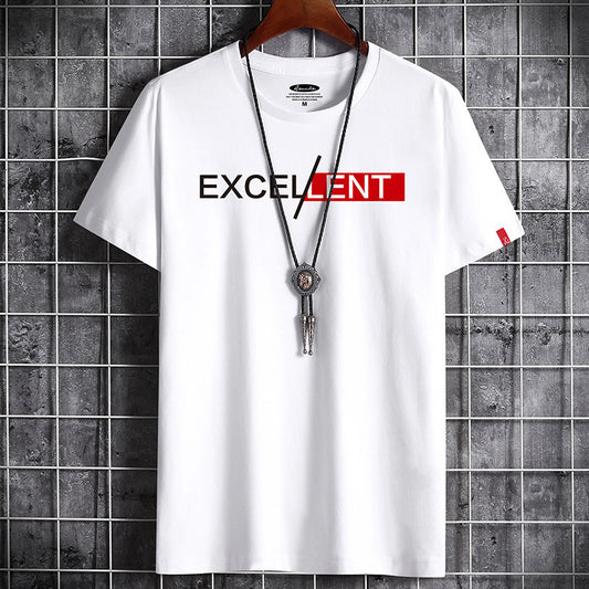 Cotton Summer Men's Short-sleeved T-shirt