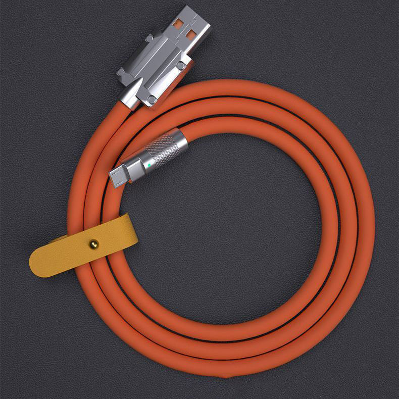 Fast Charging Cable 120W Liquid Silicone Data