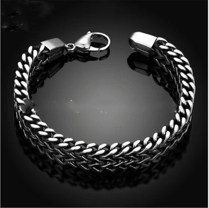 Titanium Steel Bracelet Male