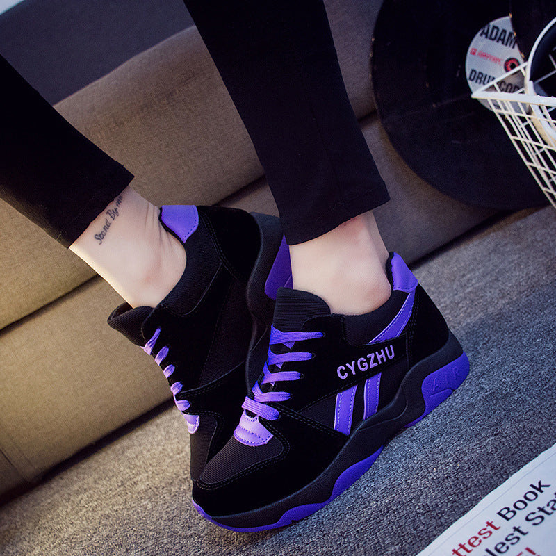 2021 Sports Shoes Platform Sneakers Student Shoes