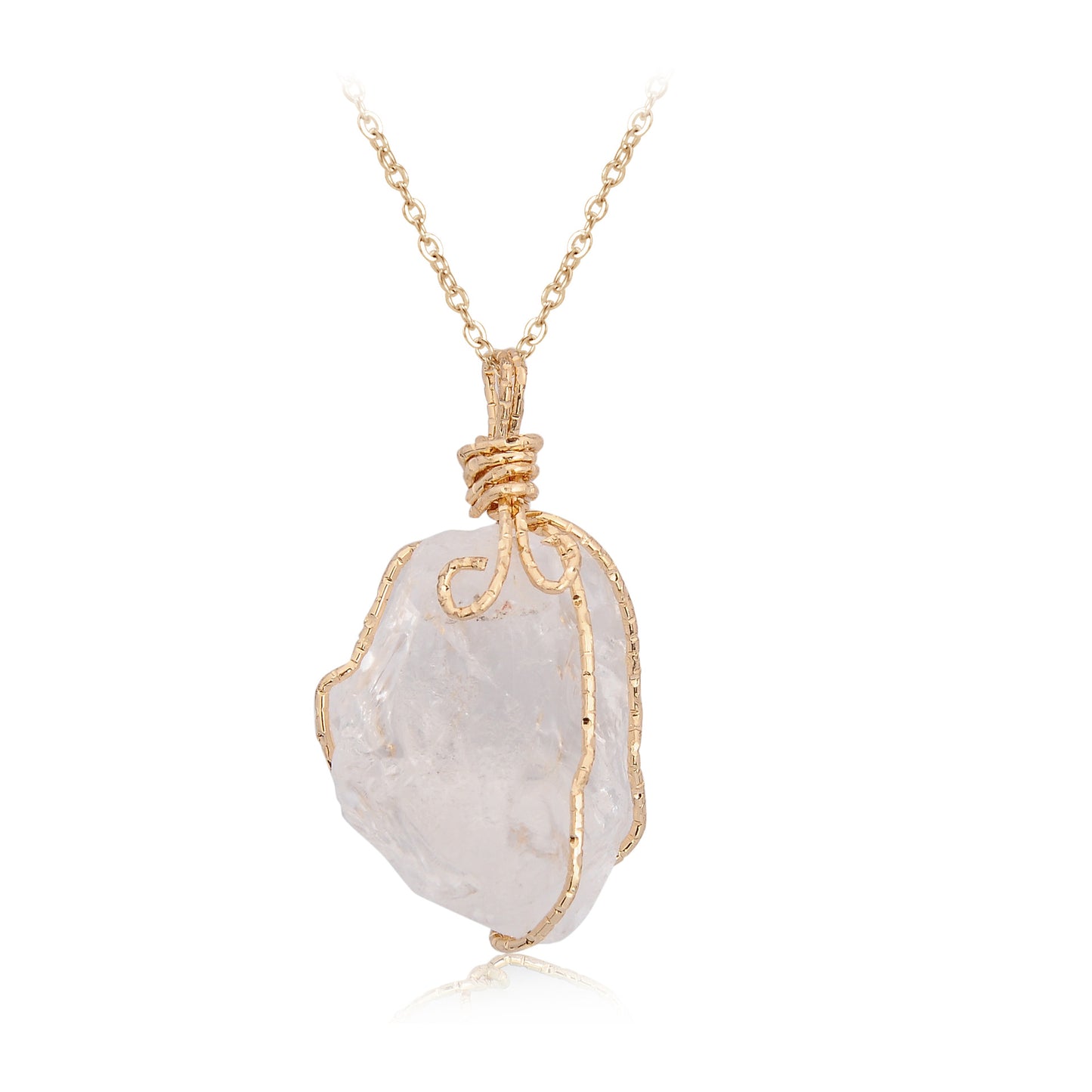 Natural stone pendant