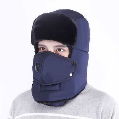 Ear windproof Lei Feng hat
