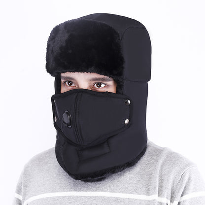 Ear windproof Lei Feng hat