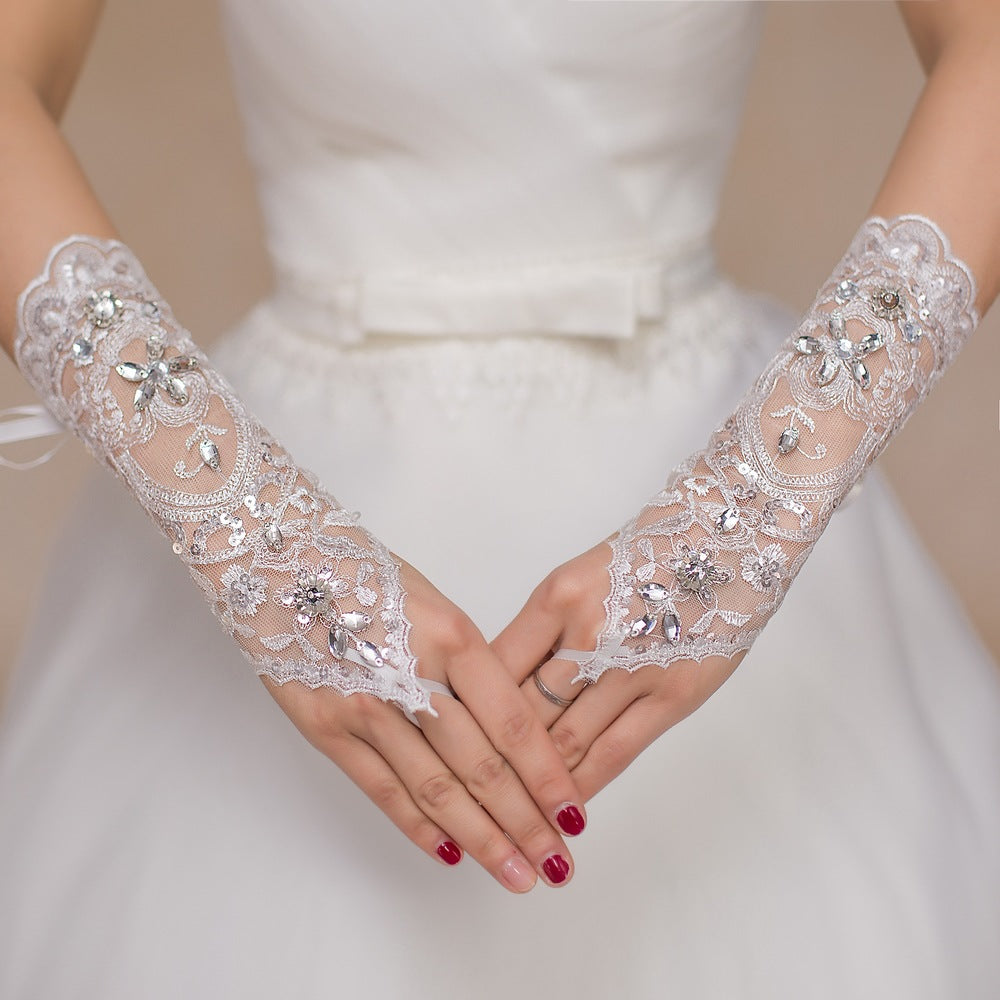 Wedding dress gloves