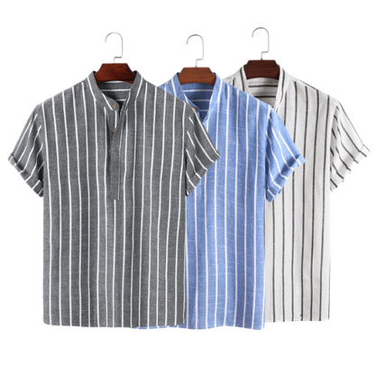 Casual Men's Shirt Short Sleeve