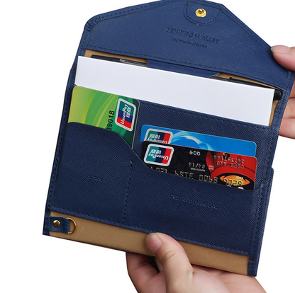 Foldable Credit Card Holder Money Wallet