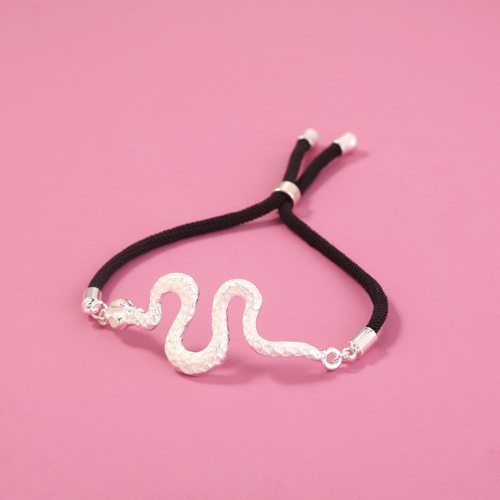Silver Snake, glow-in-the-dark
