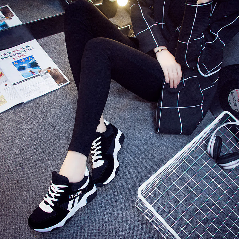 2021 Sports Shoes Platform Sneakers Student Shoes