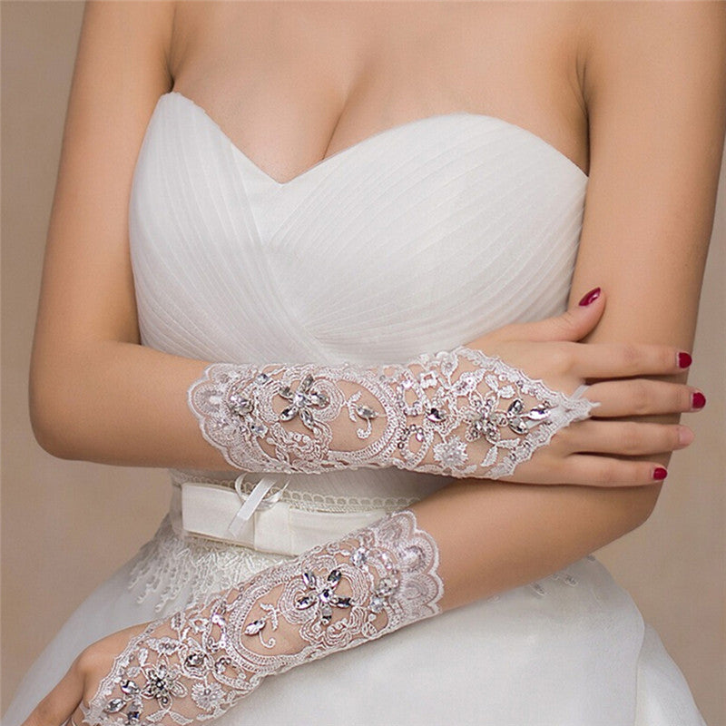 Wedding dress gloves