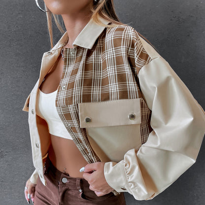 Loose And Casual Single-breasted Lapel Coat