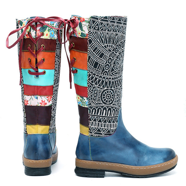 Vintage Mid-calf Boots Women