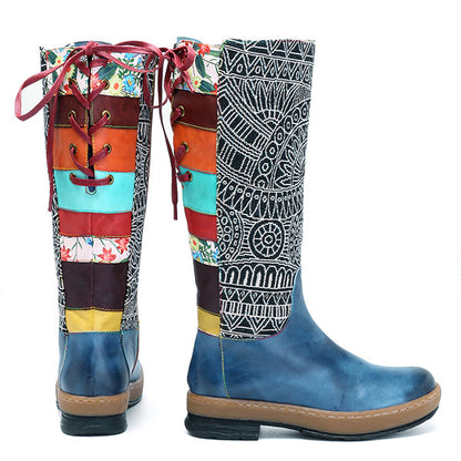Vintage Mid-calf Boots Women