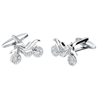 Motorcycle Style Men's Personality Glossy Cuff Nails