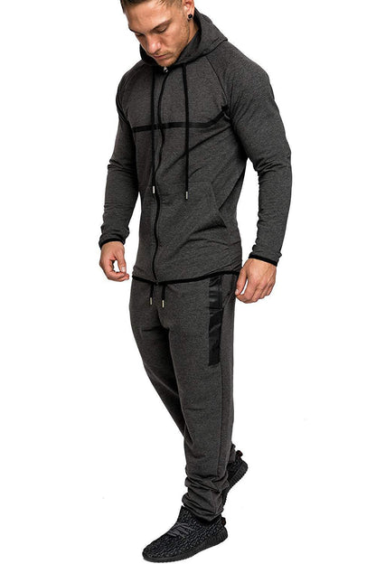 Leisure Sports Fitness Suit Men's Snowflake
