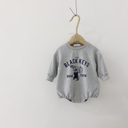 New Children's Letter Set Cotton Baby Top