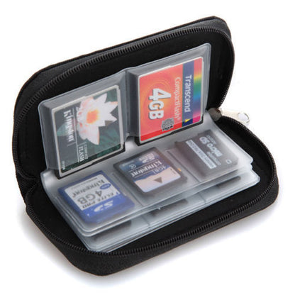 SD memory card storage carrying bag