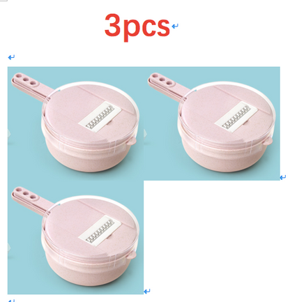 8 In 1 Vegetable Slicer With Strainer Vegetable Cutter