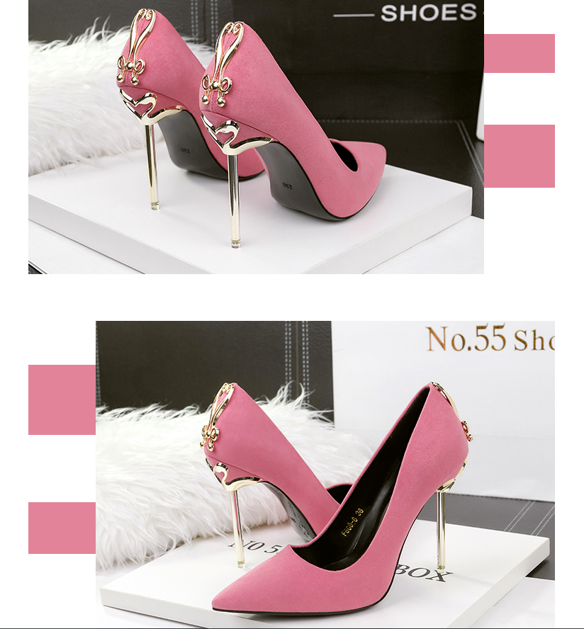 Women's fashion pointed high heels