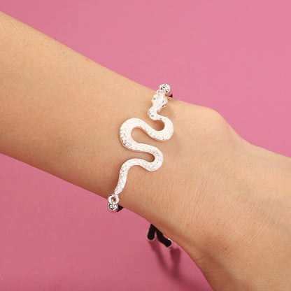 Silver Snake, glow-in-the-dark